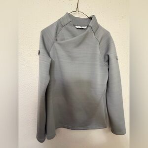Elegant Gray Cowl top